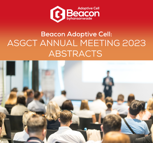 Beacon Adoptive Cell ASGCT Annual Meeting 2023 Abstracts